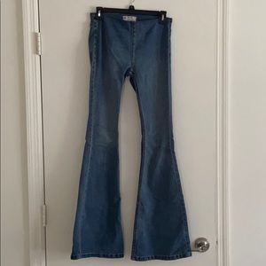 Free People flare jeans (light)